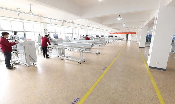 Zhejiang Junquan Automation Co., Ltd. productielijn van de fabrikant